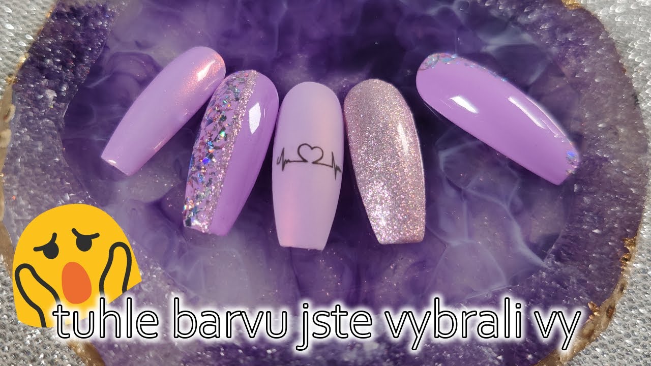 Inspirace - zdobení nehtů, trochu valentýnské nehty || #NailArtAlexandra 💅