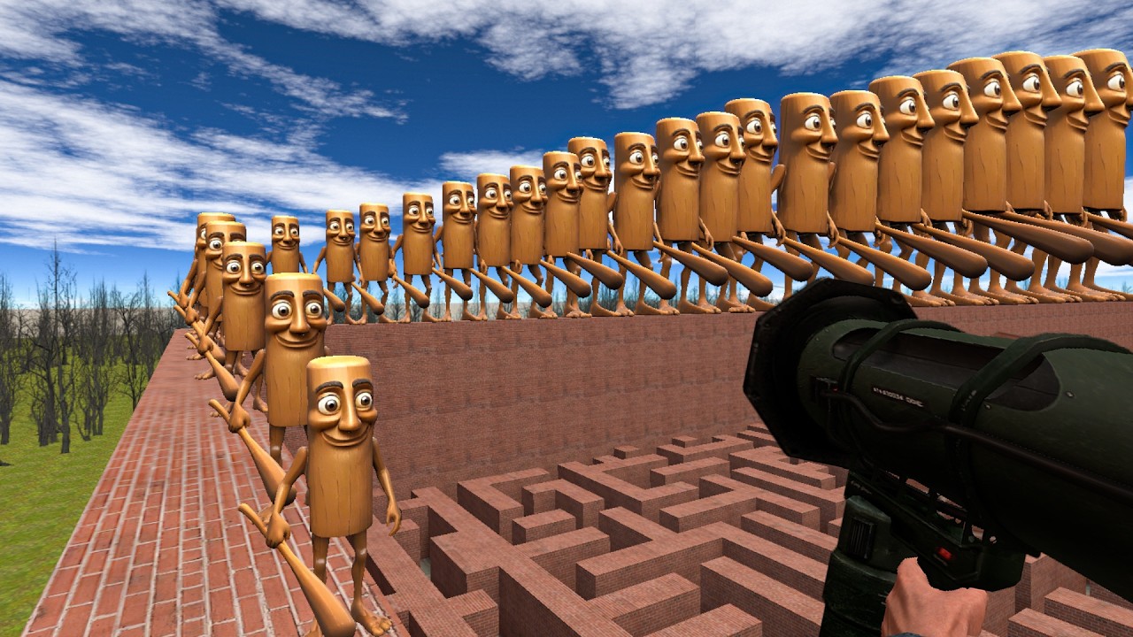 Best of SCP-096 VS TUNG TUNG TUNG SAHUR in Garry’s Mod #34