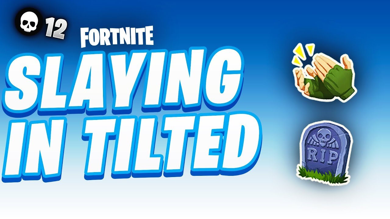 Slaying In Tilted | Solid Gold V2 | Fortnite | No Commentary
