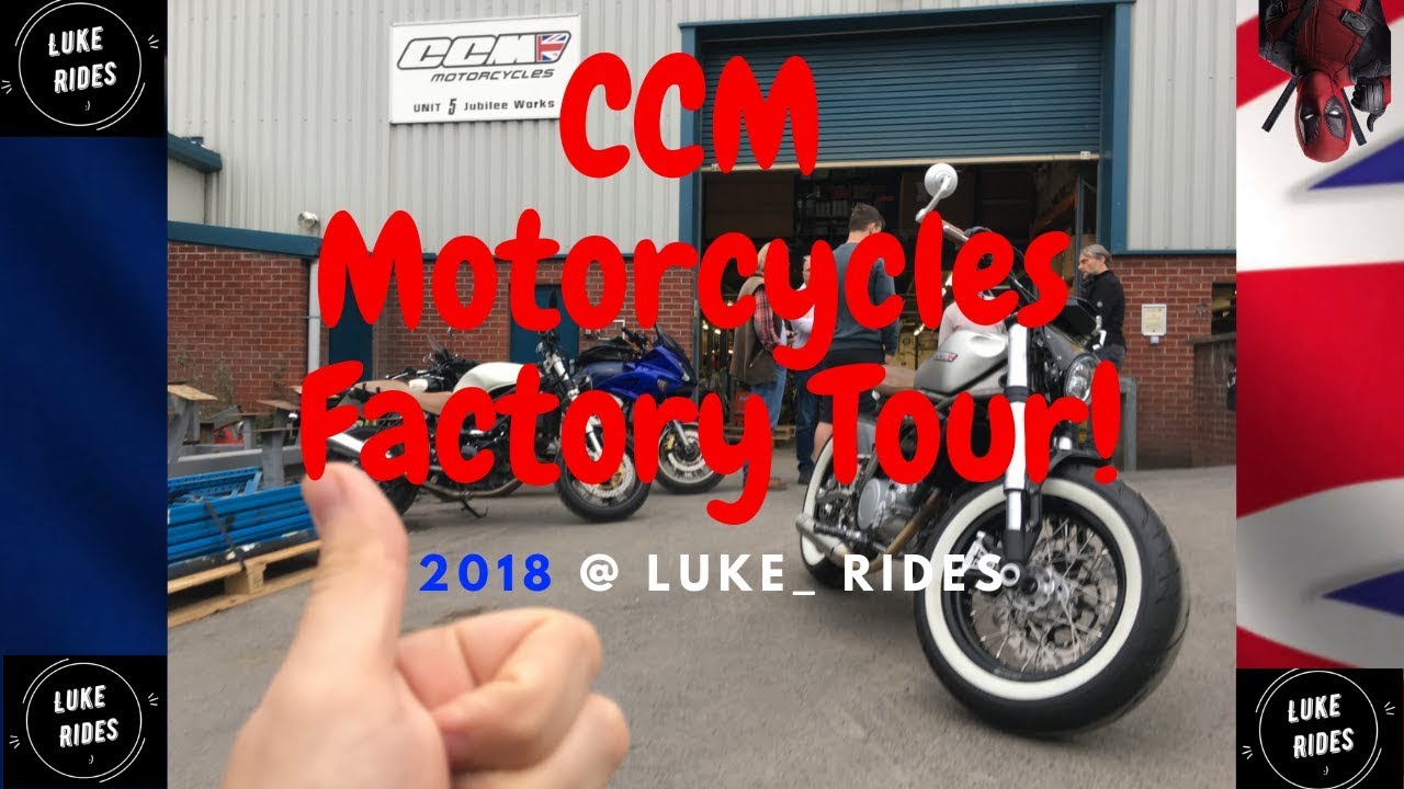 CCM Motorcycles Factory Tour - 2018 @ Luke_Rides