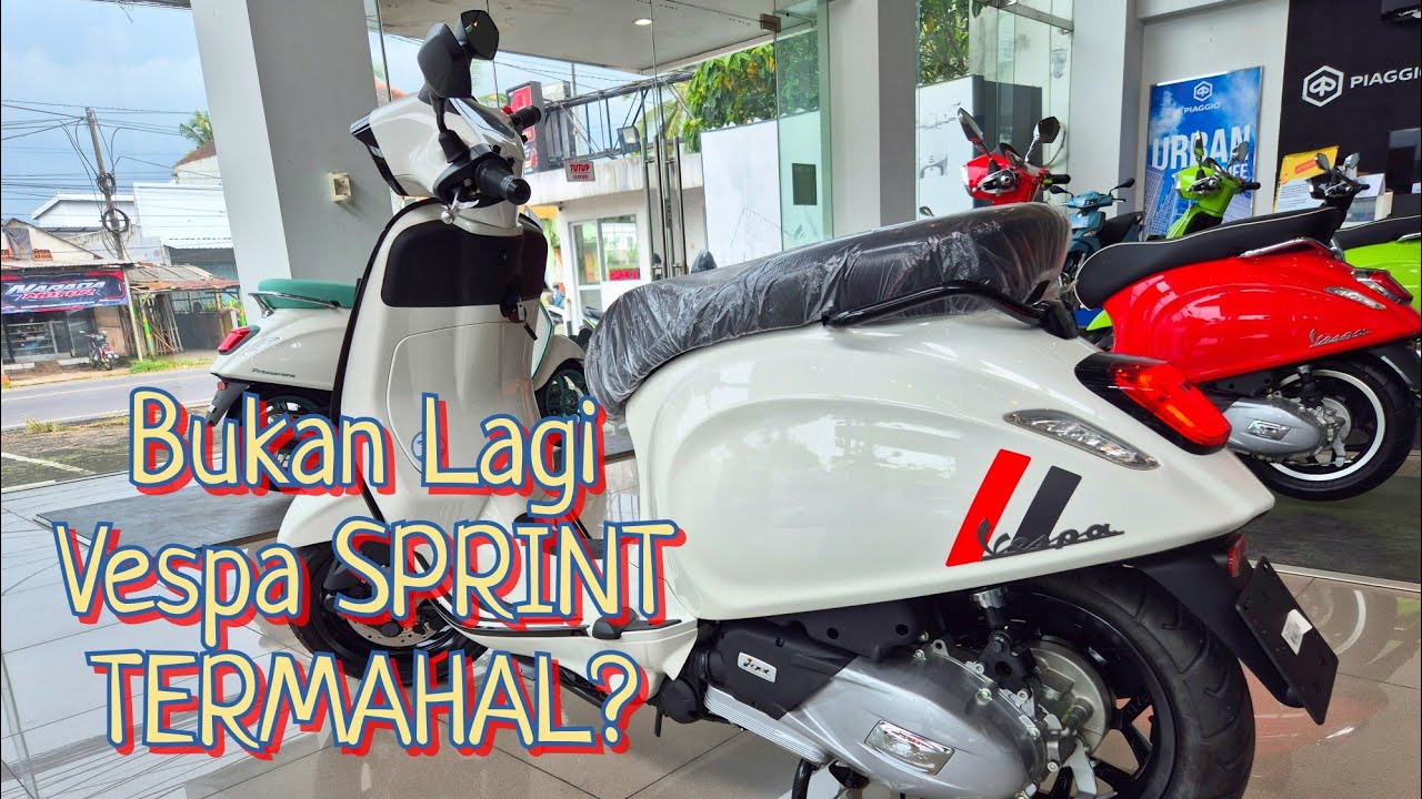 'Keren Sekali' | VESPA SPRINT s WHITE INNOCENTE 2026
