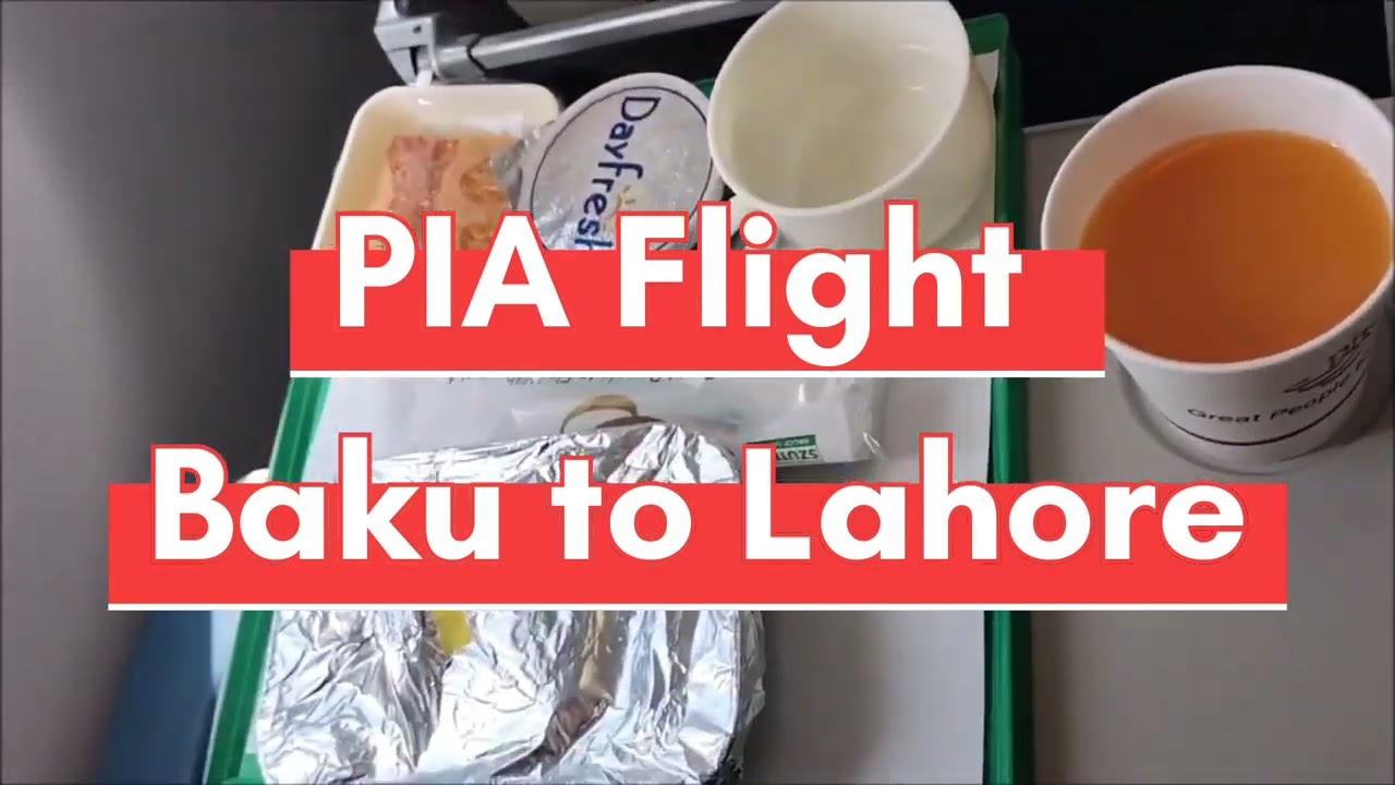 Food Review of PIA Flight