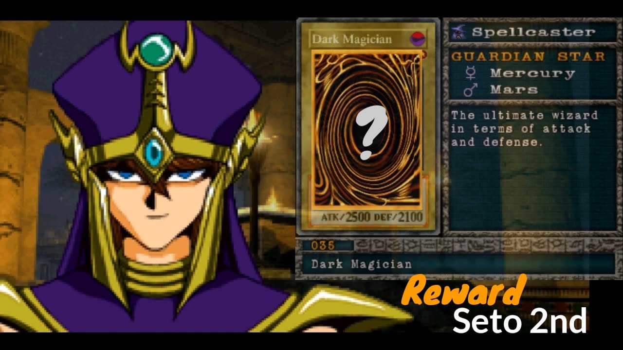 Yugioh Getting Dark Magician from Seto 2nd Yu-Gi-Oh! Forbidden Memories PSone