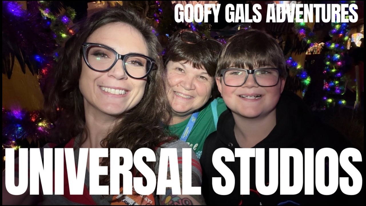 Universal studios and Islands of Adventure Christmas Vlog 2025