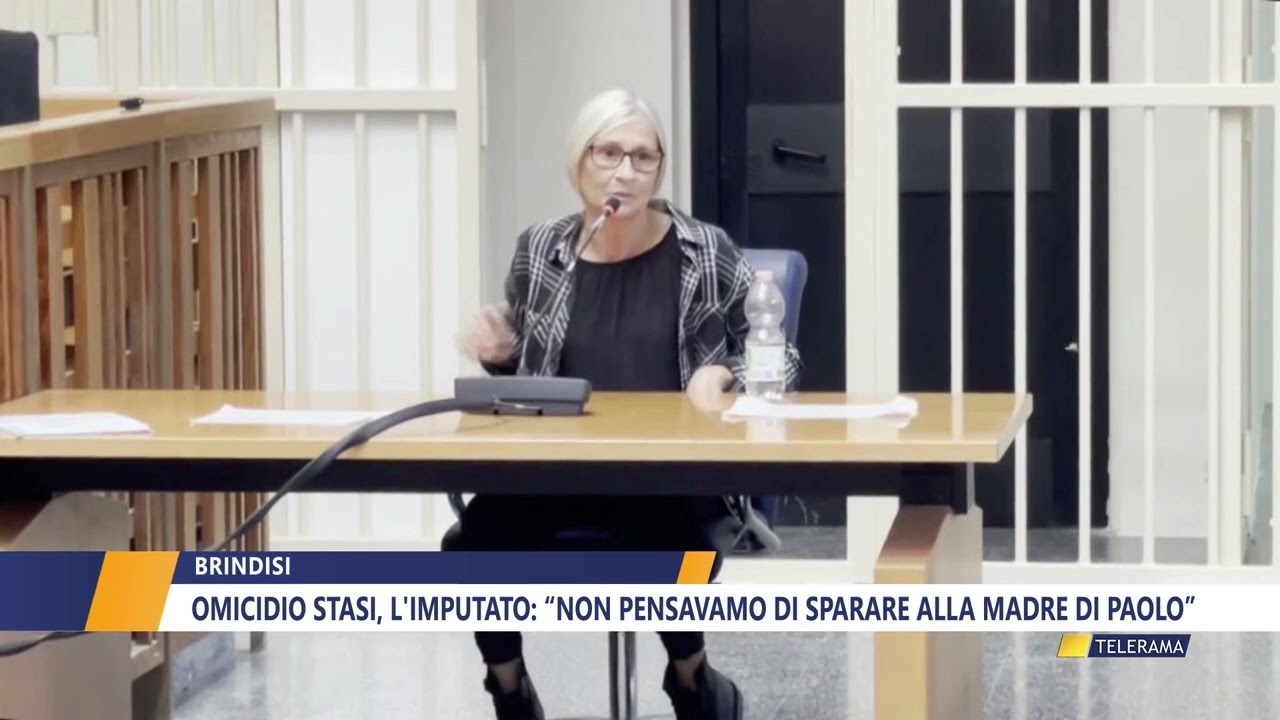 Omicidio Stasi, l'imputato: “non pensavamo di sparare alla madre di Paolo”