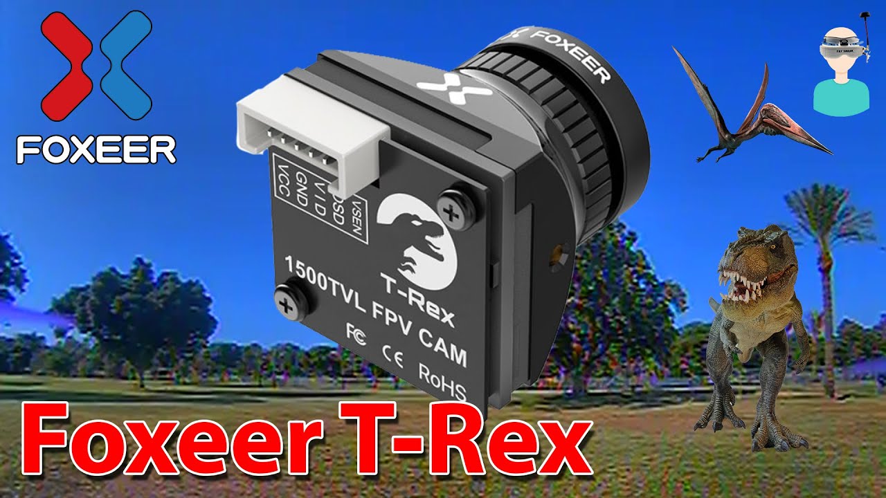 FPV-камера высокого разрешения? FPV-камера Foxeer T-Rex 1500TVL — обзор, тест на задержку и видео...