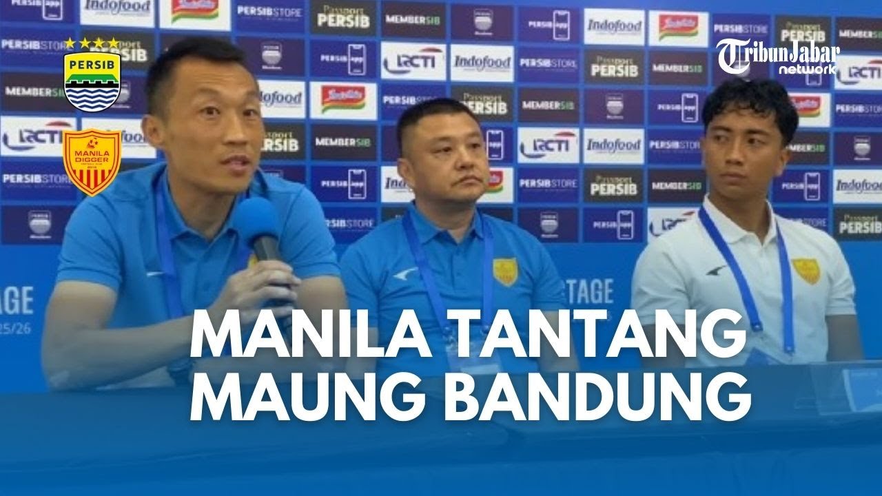 Manila Digger Tantang Persib! Pelatih: Kami Siap Guncang GBLA!