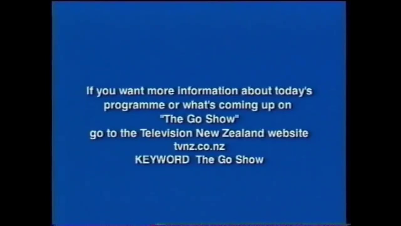 The Go Show Credits 2005