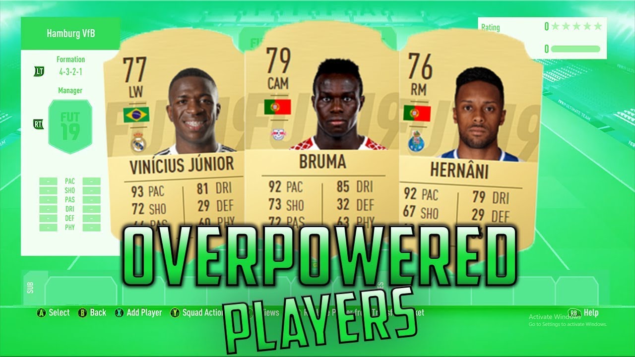 MOST OVERPOWERED PLAYERS! CHEAP 20K OP TEAM - FIFA 19 SQUAD BUILDER