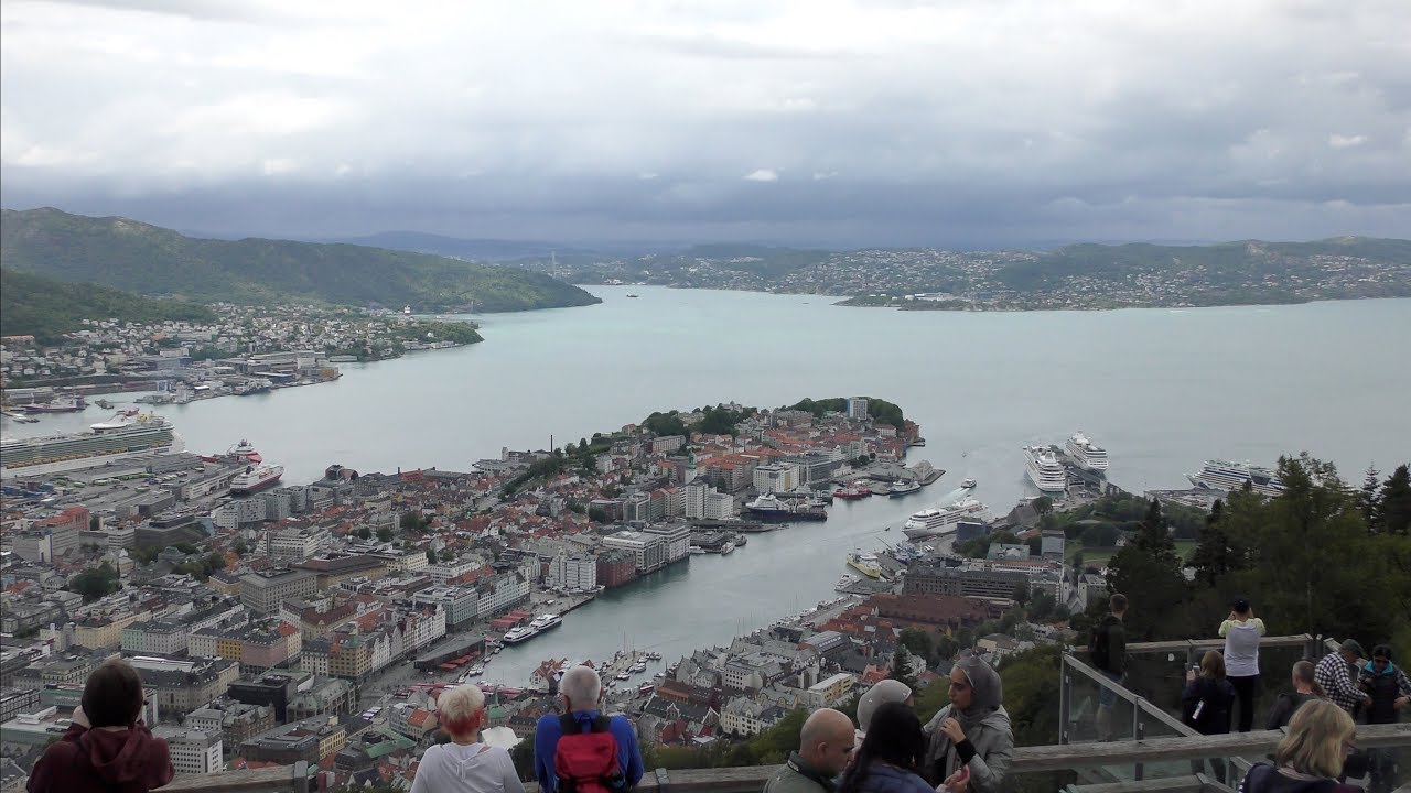 NORWEGIAN FJORDS CRUISE - BERGEN inc. THE FL&Oslash;IBANEN TO MOUNT FL&Oslash;YEN
