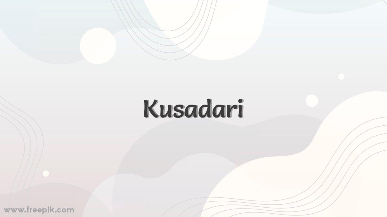 SARI SIMORANGKIR - KUSADARI [VIDEO LIRIK]