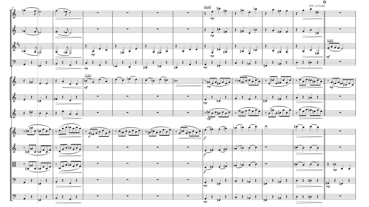 Sinfonia #93, second movement