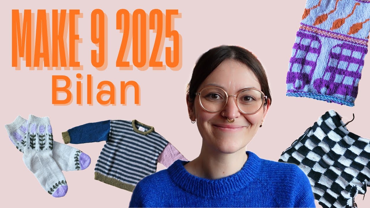 Bilan tricot - Mon make nine 2025