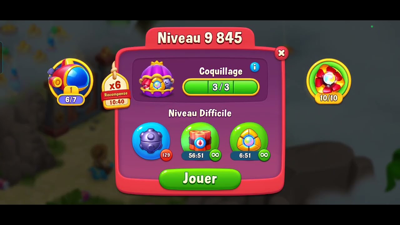 Fishdom level 9831 to 9850 / niveau 9831 au 9850