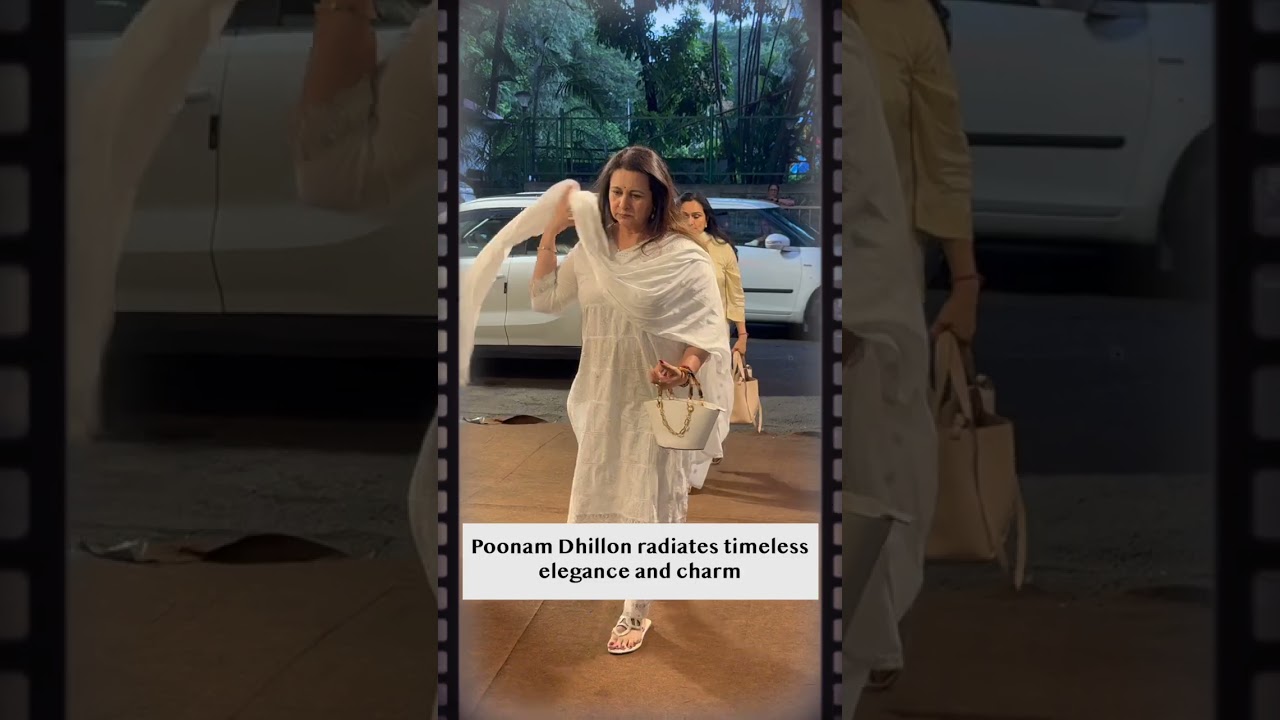 Poonam Dhillon radiates timeless elegance and charm