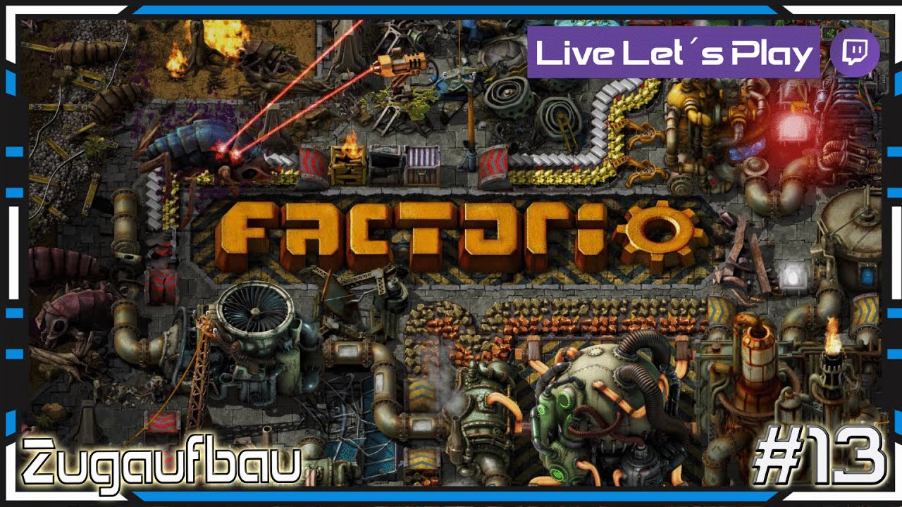 Factorio 13 Zugaufbau