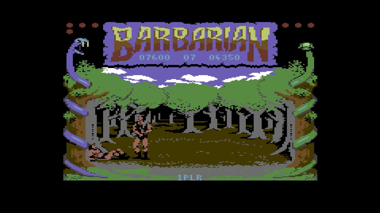 Barbarian: The Ultimate Warrior, C64 Gameplay 1987