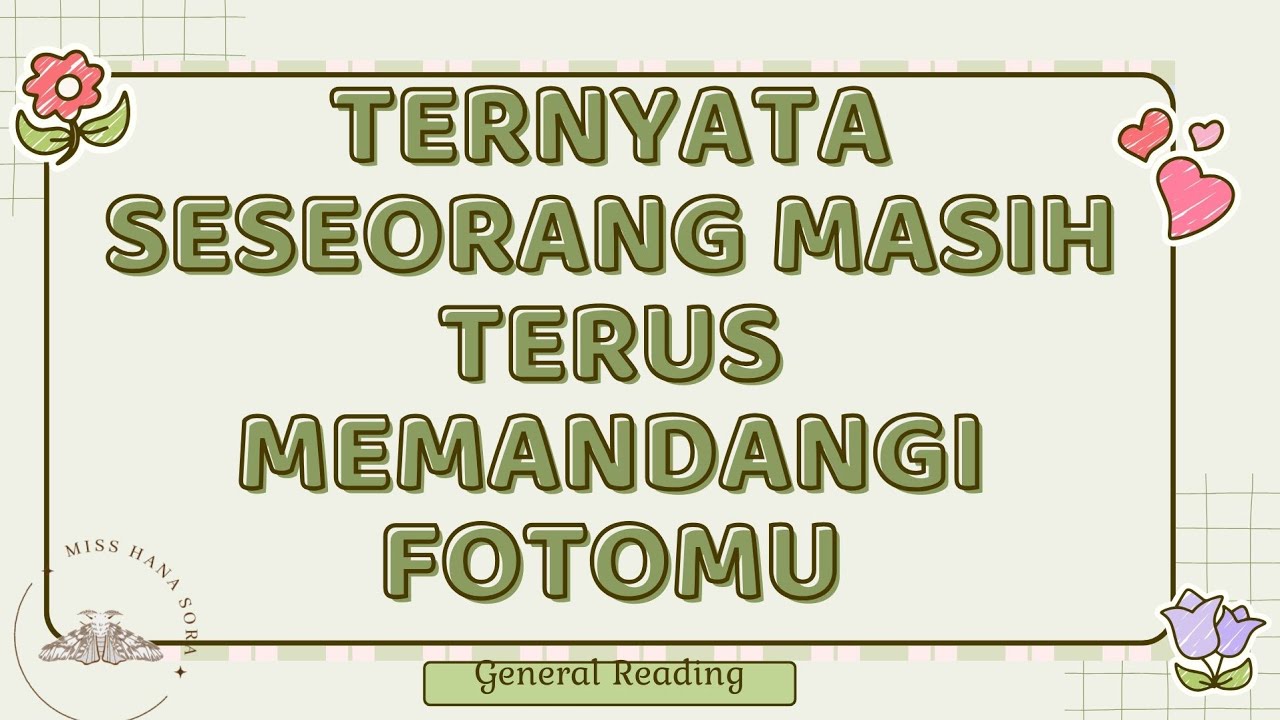 YANG TERUS MEMANDANGI FOTOMU
