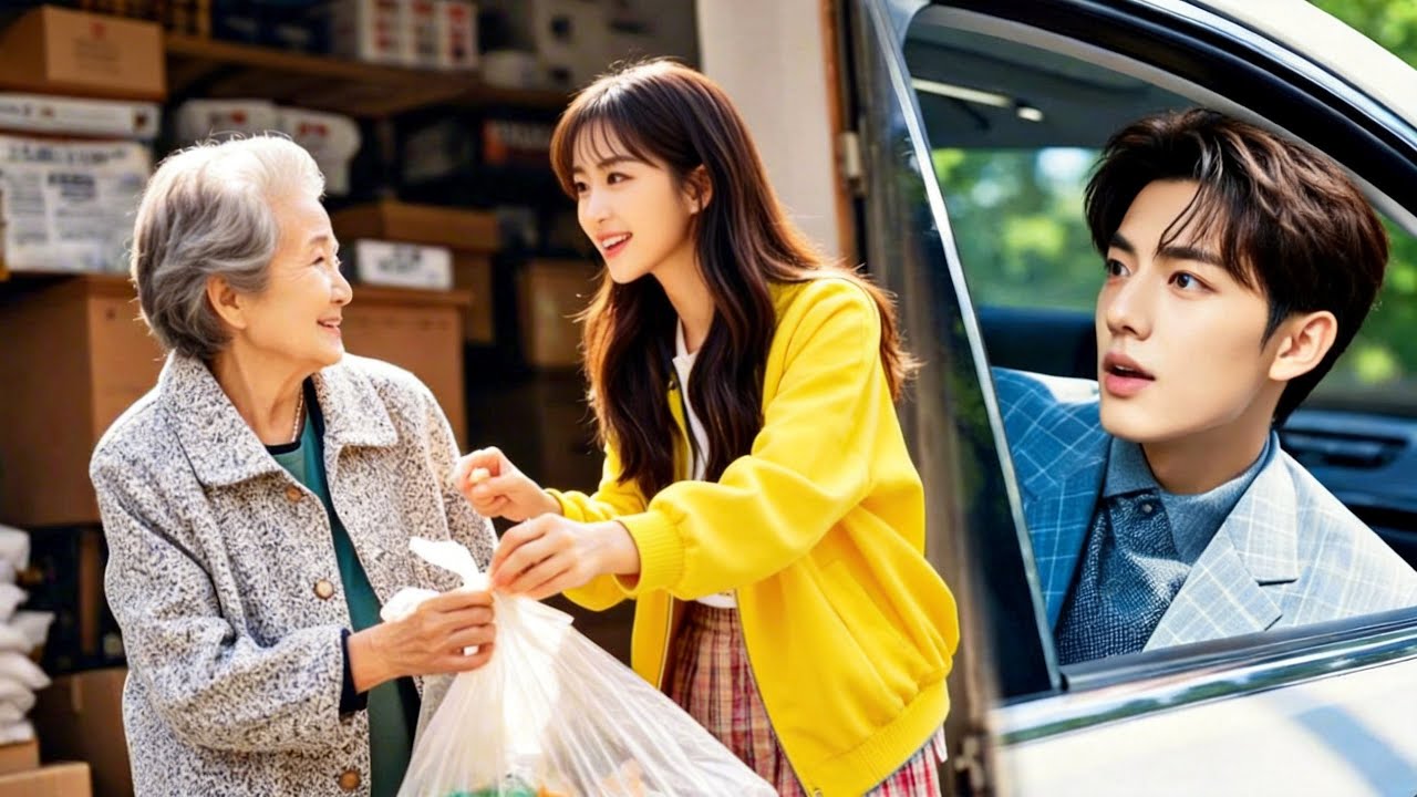 Yolda büyükanneye yardım eden iyi kalpli kız. CEO, bu iyiliğe aşık oldu! #kdrama #ceo #aşk