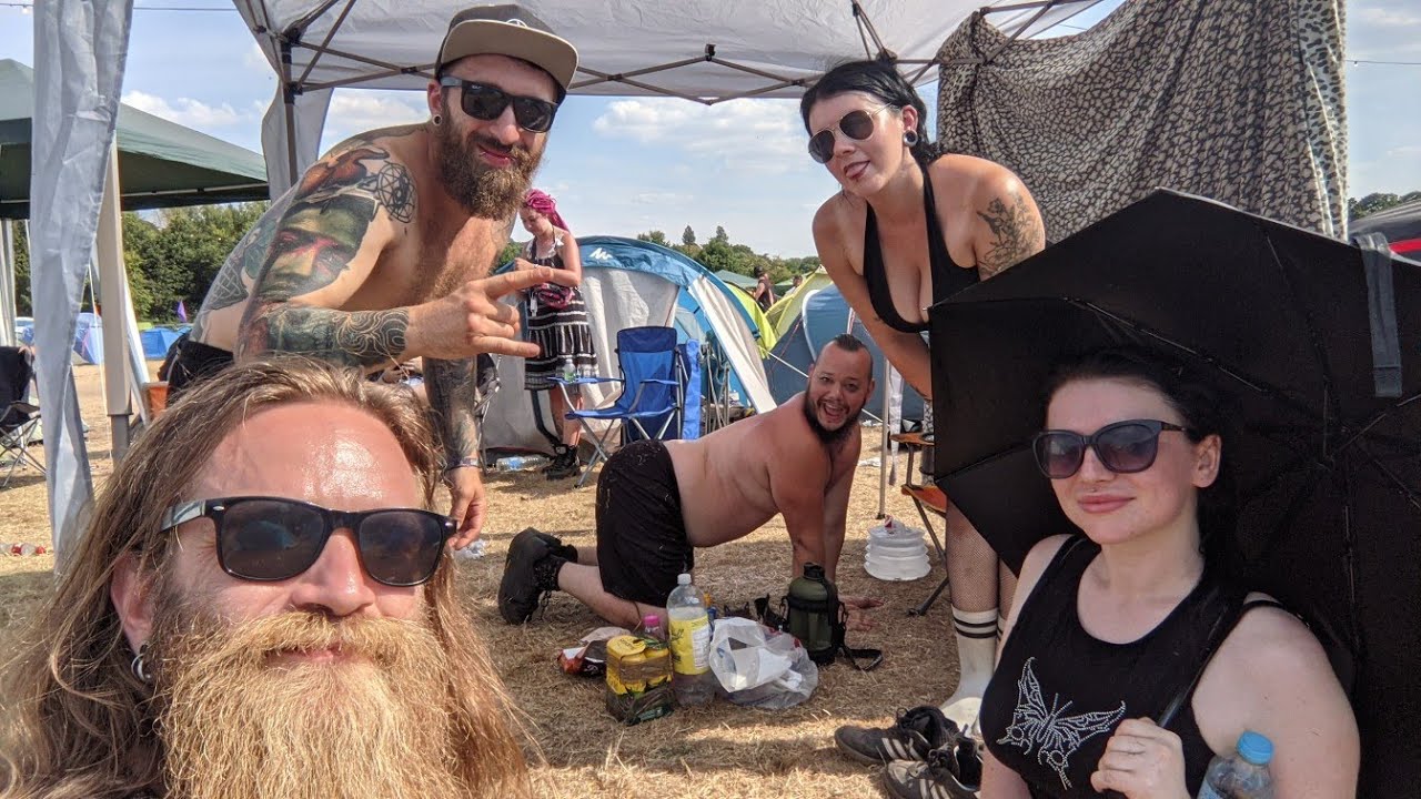 Bloodstock 2022 - Thursday Part 3 - Bin Jousting & First look around the Arena