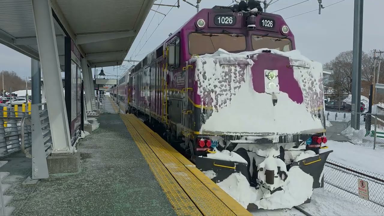 MBTA Track Inspecton Car And Next Gen Acela