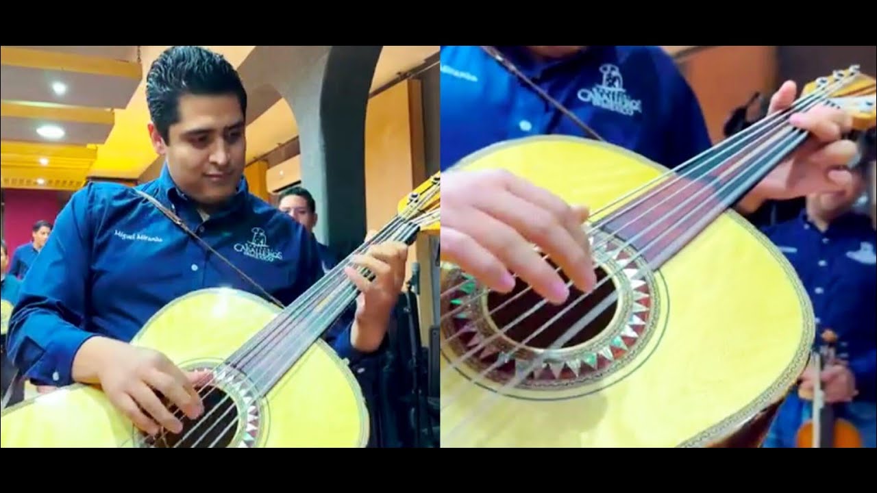 Excelente solo de guitarron!! (El cascabel)🎶🔥