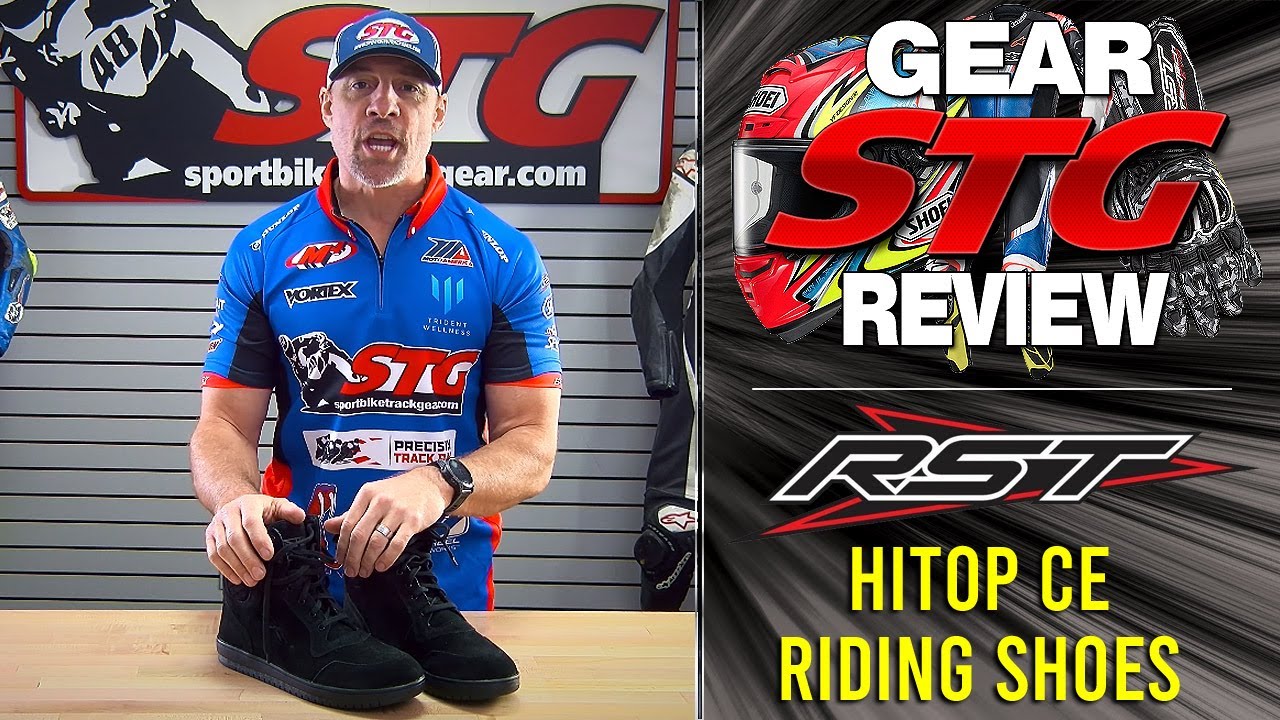 Обзор кроссовок для верховой езды RST HiTop CE от SportbikeTrackGear.com