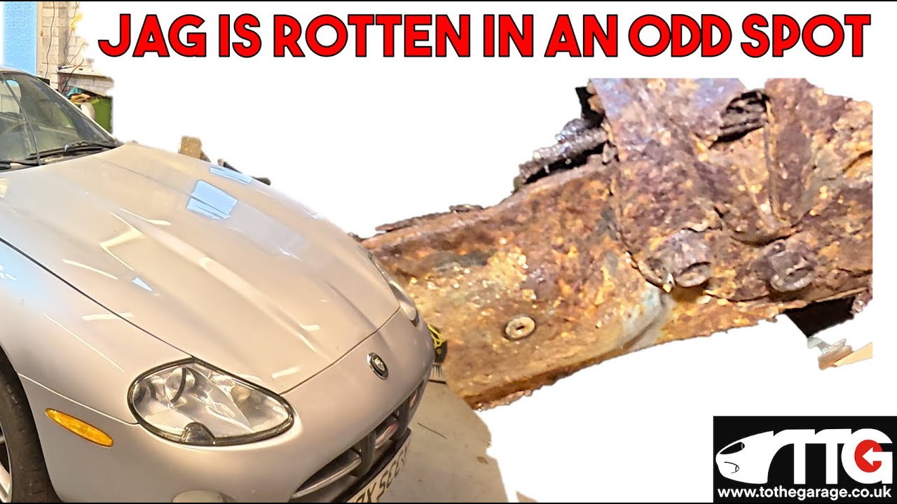У меня на Jaguar XK8 V8 2001 года выпуска есть стальная проржавевшая поперечина?