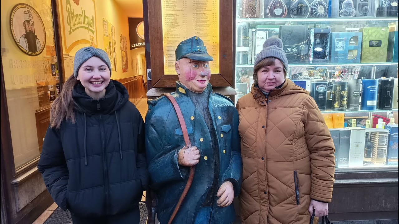 В Праге на рождество.