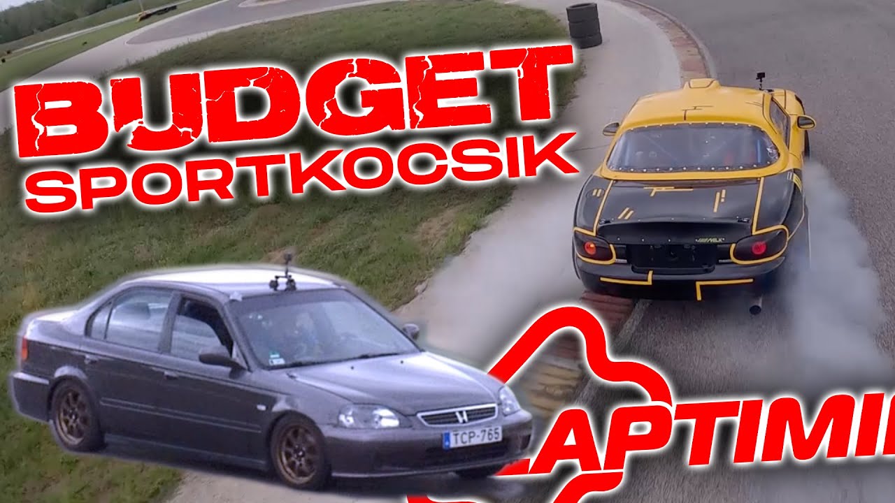 MEGFIZETHETŐ JÁTSZÓSAUTÓK / Honda Civic 1.6 Vti vs. Mazda MX5 turbó (Laptiming ep.359.)🇬🇧