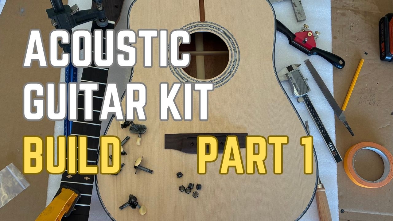 Acoustic Guitar Build from StewMac Body-Built Kit - Part 1