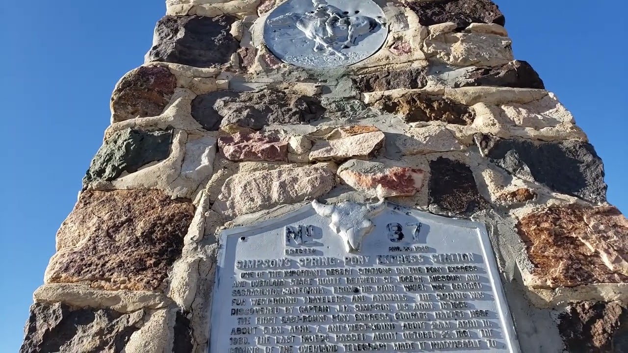 The Simpson Springs Pony Express Station in Utah