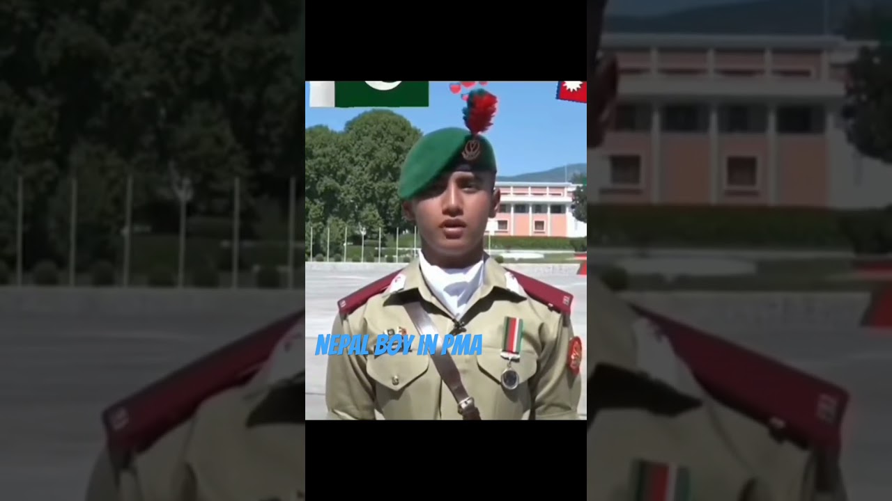 Nepali boy training in Pakistan #india #Nepal #pakistan #nepal #pma #nepalarmy #pakistanidrama