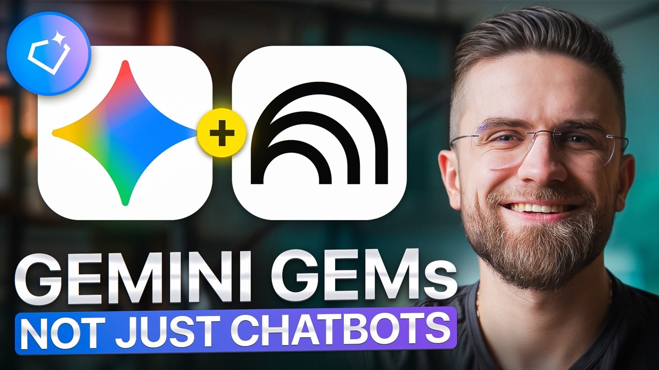 Gemini GEMs + NotebookLM: Как использовать новые Gemini Gems лучше, чем 99% людей