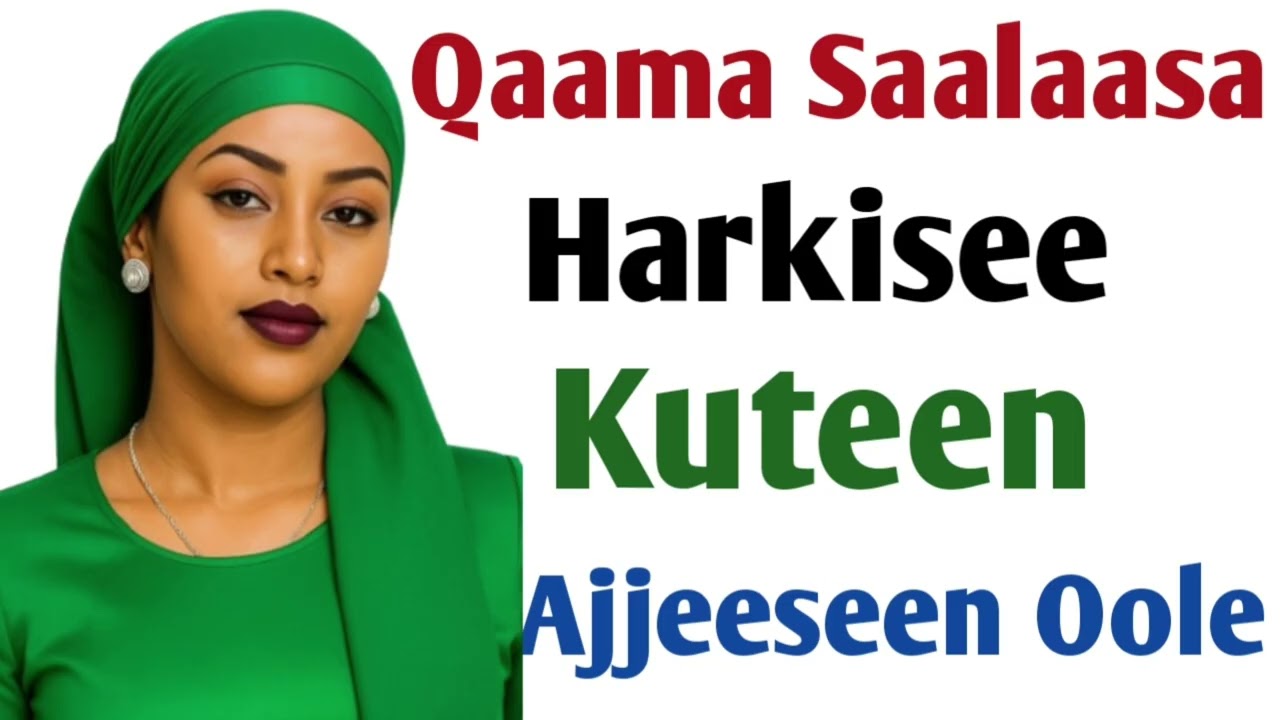 Qaama Saalaasaa Harkisee Kuteen Ajjeeseen Oole