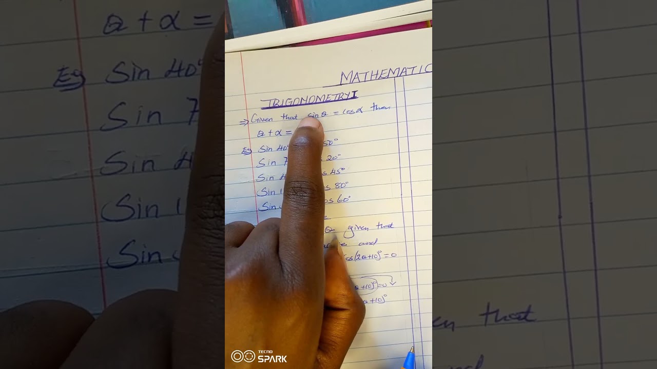 MATHS; TRIGONOMETRY 1(Part1) by TR.KELVIN