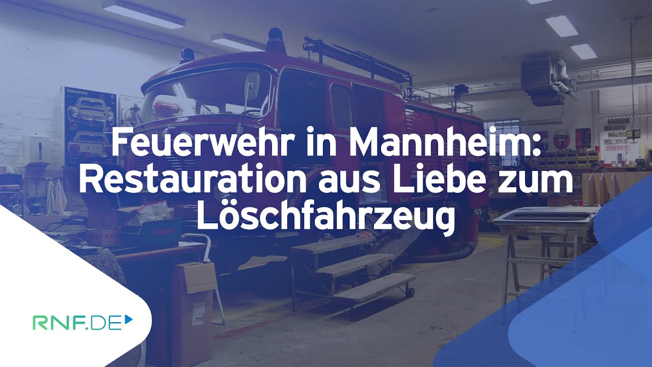 Feuerwehr in Mannheim: Restauration aus Liebe zum Löschfahrzeug