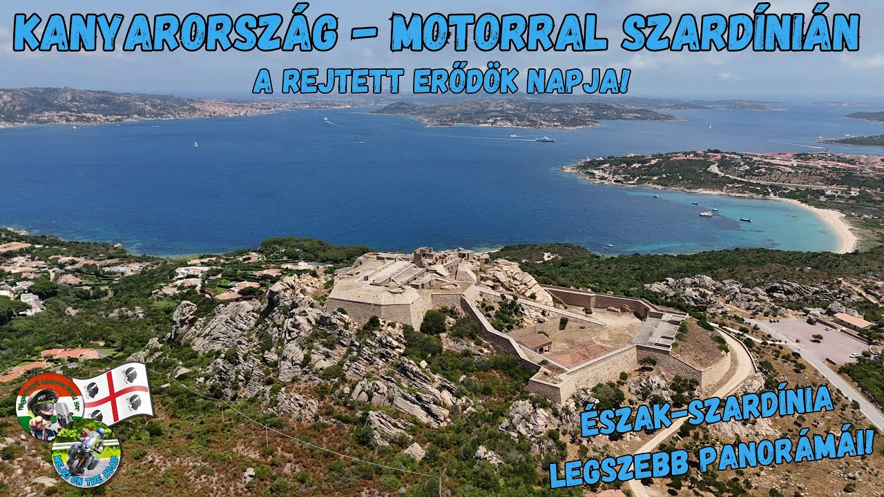 Kanyarország - Motorral Szardínián 3/10.: A rejtett erődök napja!