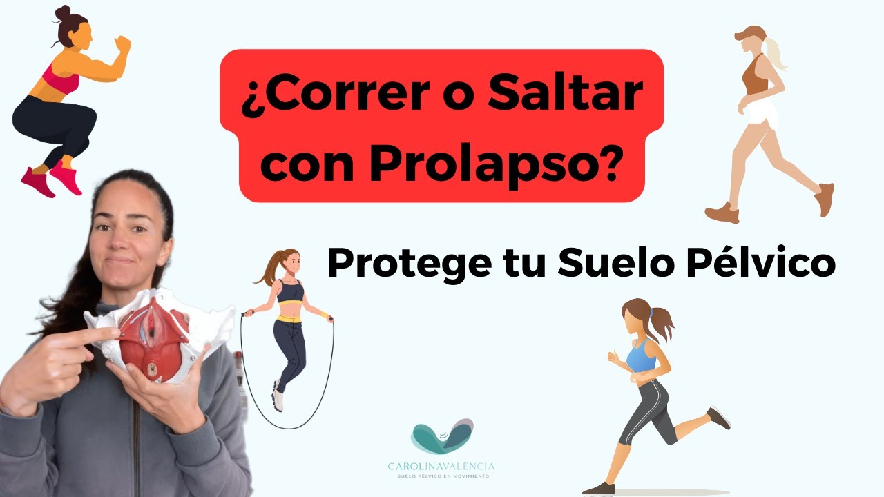 &iquest;Es seguro correr o saltar con prolapso o incontinencia? | Protege tu suelo p&eacute;lvico