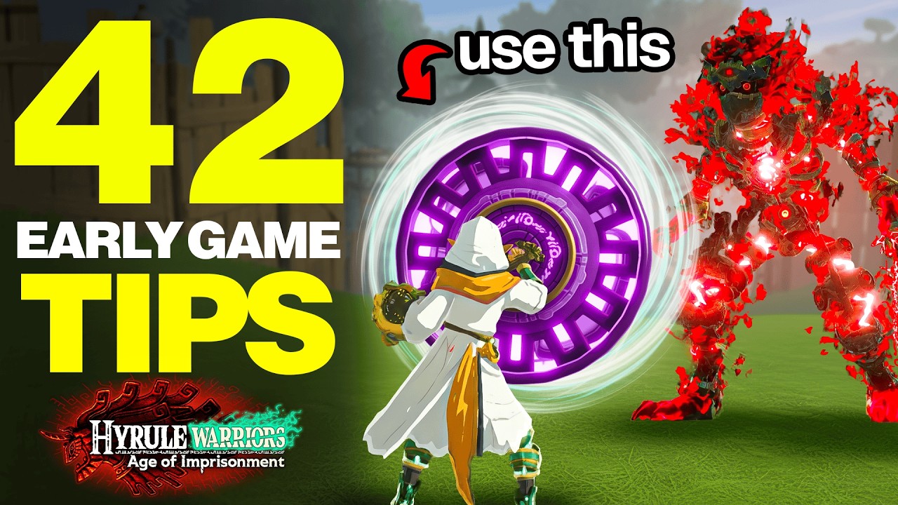 42 совета по началу игры, которые вы должны знать (Hyrule Warriors Age Of Imprisonment)