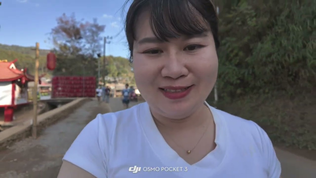 หมู่บ้านรักไทย ล่องเรือจิบชา ใส่ชุดจีนโบราณ ชมดอกพญาเสือโคร่งสวยๆ