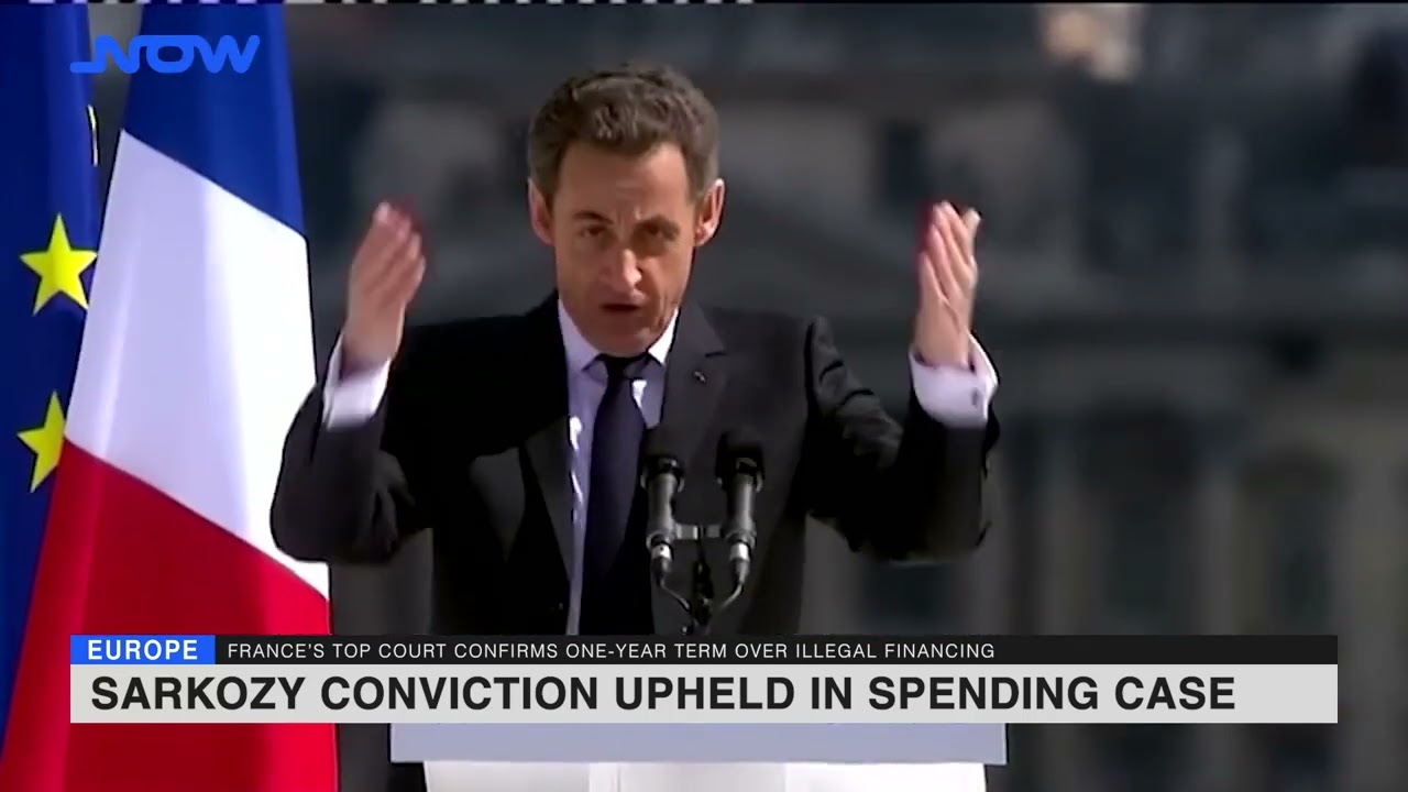 Sarkozy conviction upheld in spending case