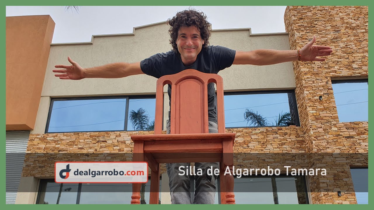 Silla de Algarrobo Modelo Tamara | dealgarrobo.com
