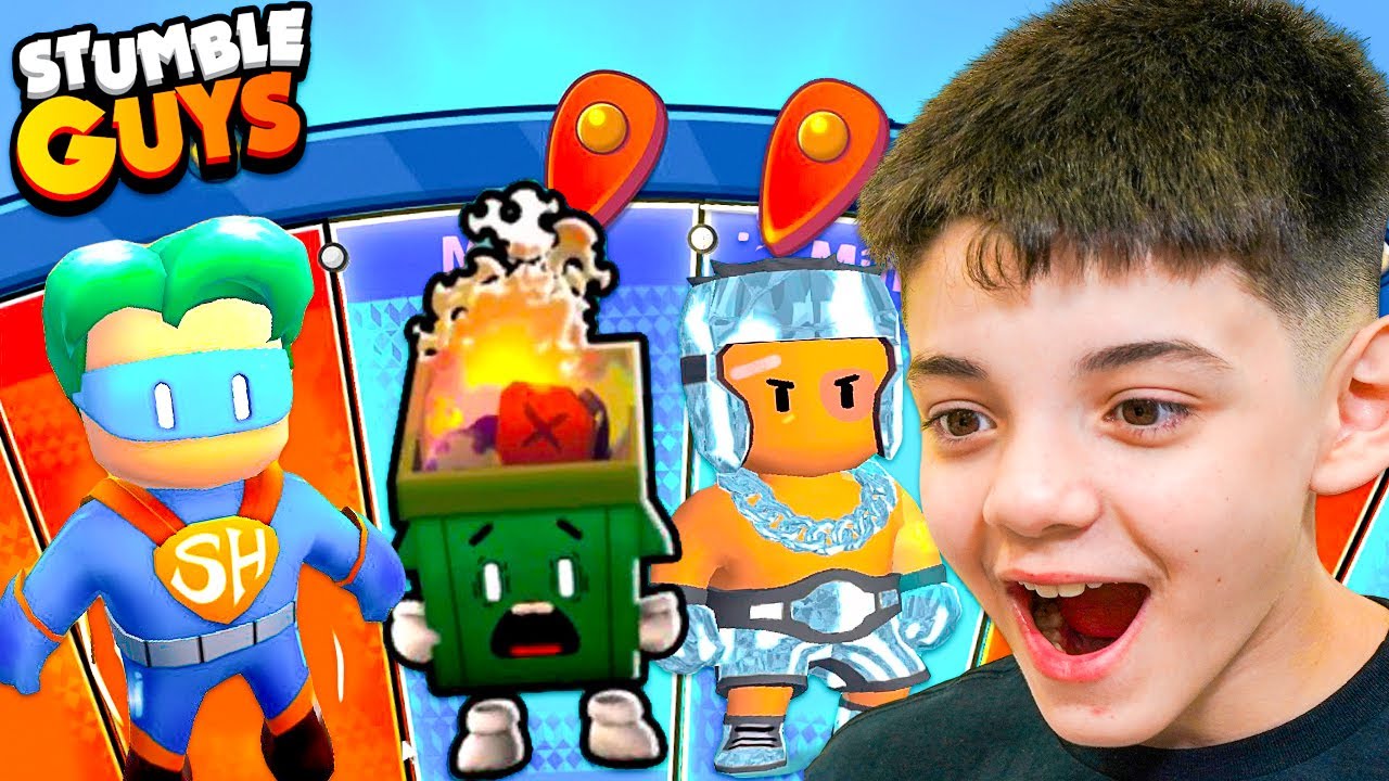 GIRO DA SORTE no STUMBLE GUYS + SKINS - Piero Start Games
