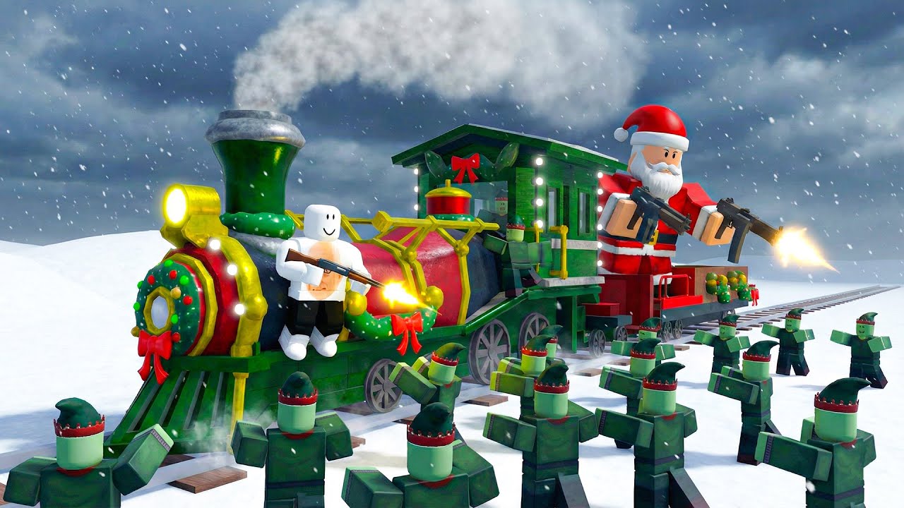 Rescuing SANTA in Dead Rails (Roblox)