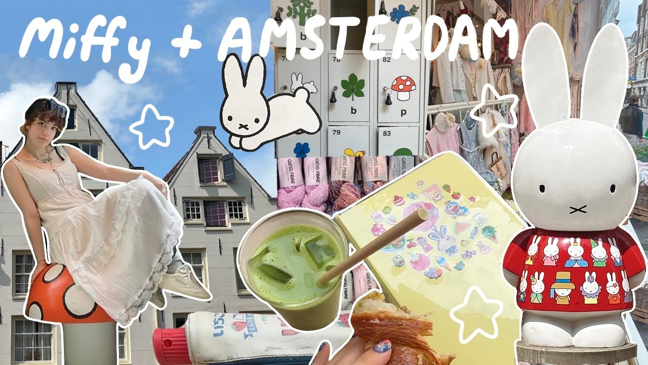 Visiting Miffy's hometown ✩˚₊‧⋆ Amsterdam + Utrecht ౨ৎ⋆˚｡⋆
