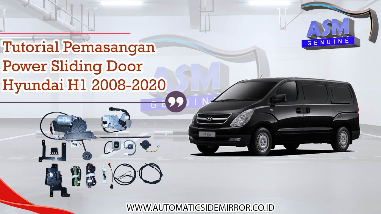 Tutorial - Hyundai H1 2008 - 2020 Power Sliding Door / Pintu Elektrik