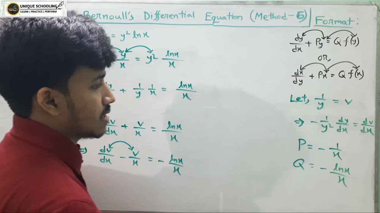 Bernoulli's Differential Equation in Bangla[Method-06]|| Engineering Mathematics (বাংলা)