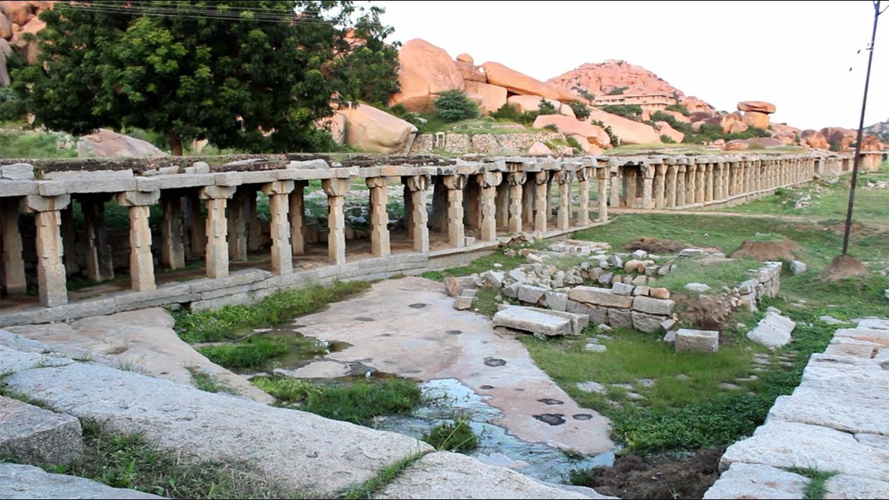 Hampi Krishna Bazaar