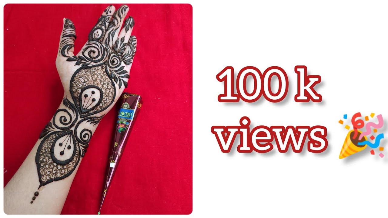Kaveri Mehndi Color Review/কাভেরী মেহেদী রিয়েল কালার রিভিউ/@ArhamMehndiDesigns inspired design /